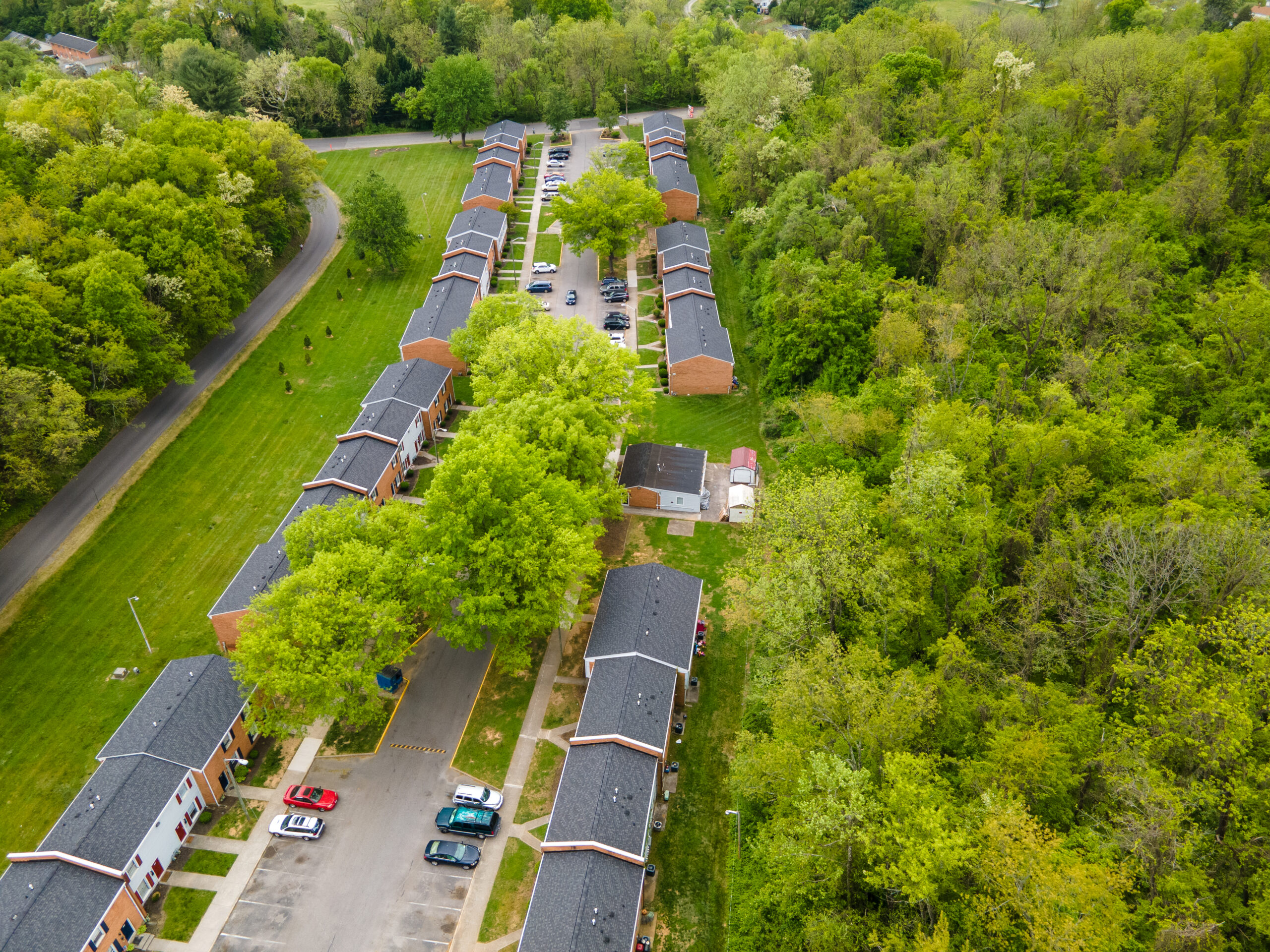 Tinker Creek Apartments Aerial Shot